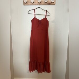 Wedding guest or Mother of the Bride/Groom Chic Tea-Length Dress by Azazie